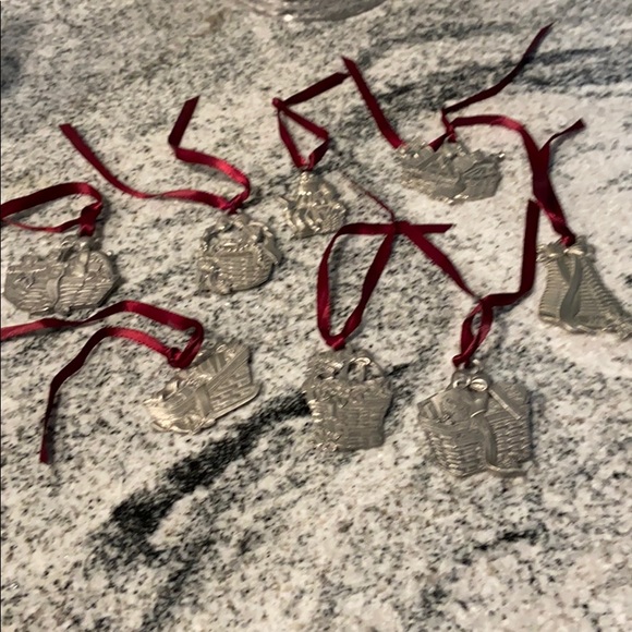 Lot of Longaberger Christmas ornaments - Picture 1 of 6